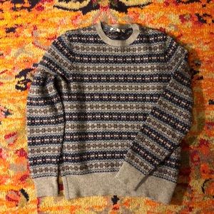 Uniqlo patterned sweater